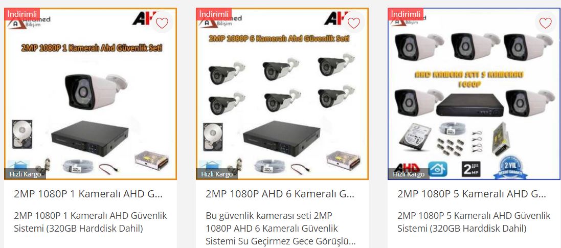 2tb hdd 4 kameraya kac gün kayıt yapar